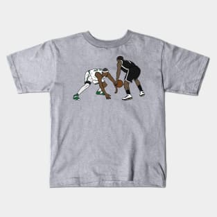 Joe Johnson Crossover on Paul Pierce Kids T-Shirt